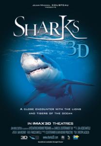 SHARKS 3D Poster