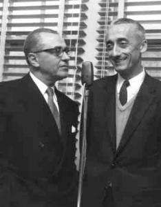 Jacques Cousteau and Emile Gagnan
